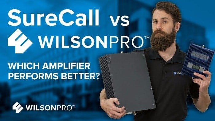 SureCall vs WilsonPro &#8211; Which commercial cellular amplifier performs better?