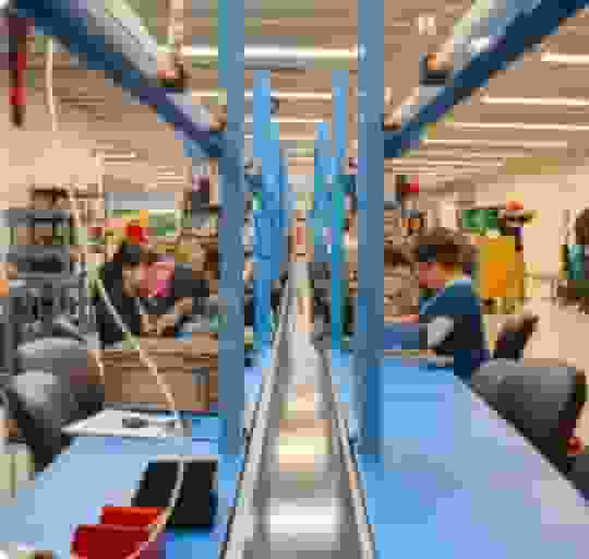 production line